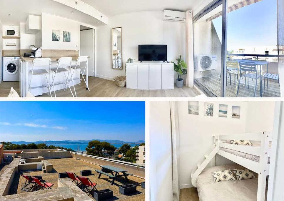 Superbe Rooftop Vue Port Santa Lucia 5 Pers * Saint-Raphael (Var)